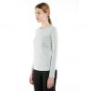 Dainese PADDOCK LADY LS dámské triko šedé vel.XS